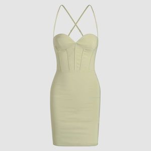 Sweetheart Neckline Bodycon Corset Dress